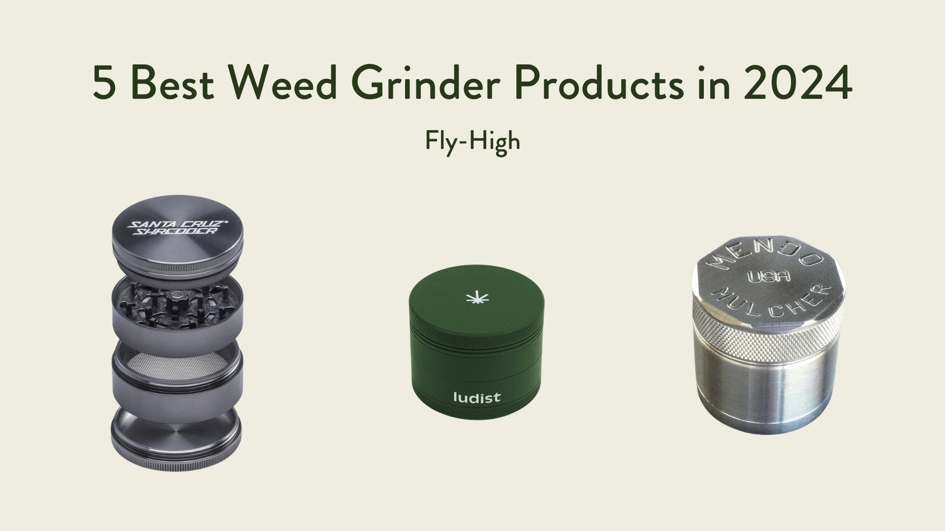 5 Best Weed Grinder Products in 2024