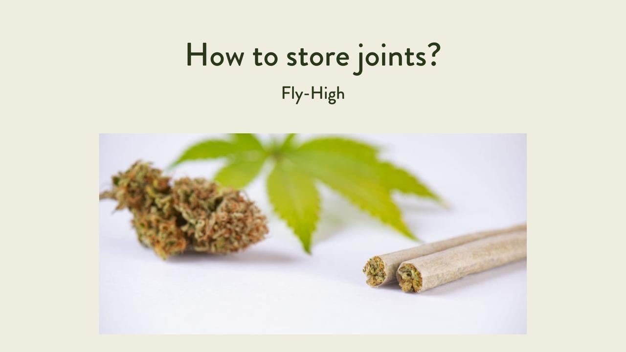 wo cannabis joints and a cannabis bud are placed on a white surface with a cannabis leaf in the background.